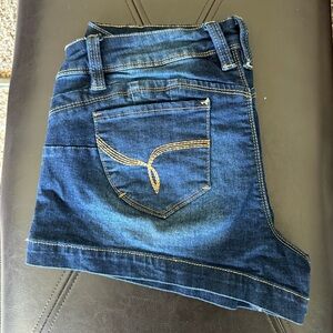 YMI Dark Blue Denim Shorts